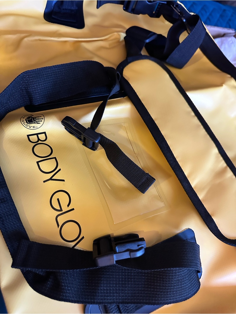 Body Glove Yellow Waterproof Duffel Bag